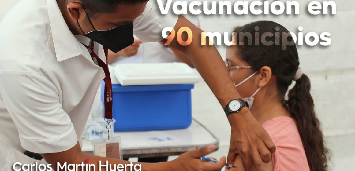 Serán 90 municipios donde habrá vacunación contra Covid-19 para menores
