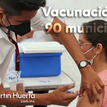 Serán 90 municipios donde habrá vacunación contra Covid-19 para menores