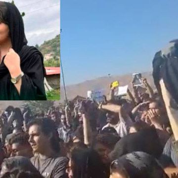 Mujeres protestan en Irán por la muerte de joven que fue asesinada por llevar mal puesto el velo