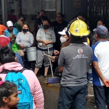Continúan los trabajos en zonas afectadas de Puebla tras intensas lluvias