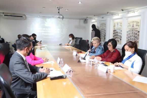 Comisión del Congreso reitera disposición para continuar trabajo a favor de personas con discapacidad