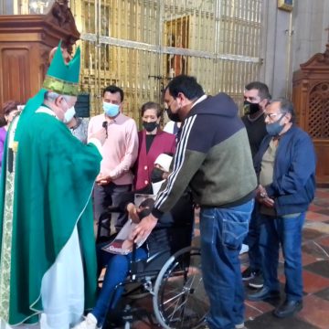 Arzobispo de Puebla hizo oración por el menor que perdió la vida tras la caída de un árbol