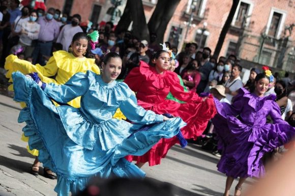 En Puebla capital se disfruta de la mexicanidad con actividades artísticas y culturales