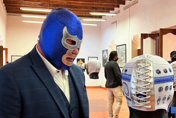 A_MMH_3 Se inaugura la exposición “En el infierno. Los dos demonios”, en el Museo de la Memoria Histórica Universitaria