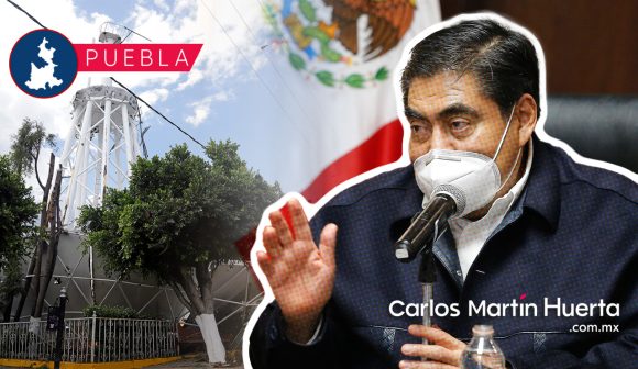 Tanque elevado de agua en Texmelucan carecía de permisos del CEASPUE: MBH