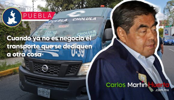 “Cuando ya no es negocio el transporte, que se dediquen a otra cosa”: Barbosa