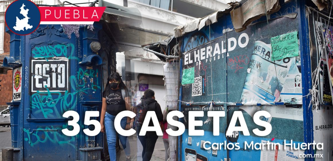 Serán retiradas 35 casetas de periódicos del Centro