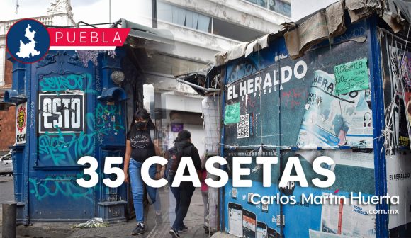 Serán retiradas 35 casetas de periódicos del Centro
