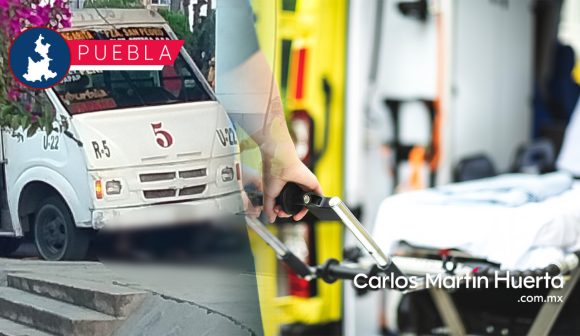 Muere chofer de transporte público arrollado por su propio micro