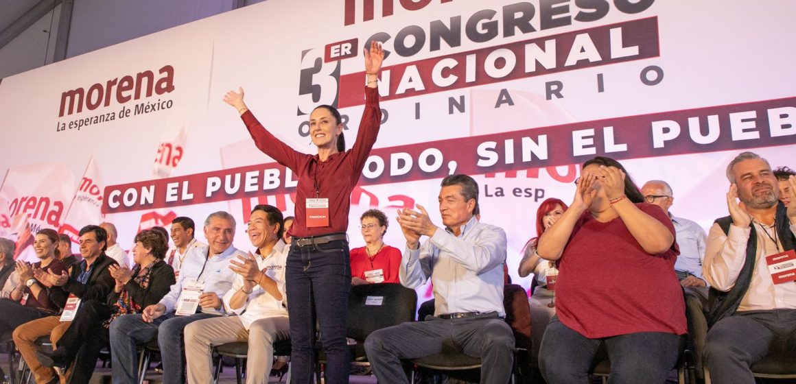 Congresistas en todo el país respaldan a Claudia Sheinbaum en Congreso Nacional de Morena