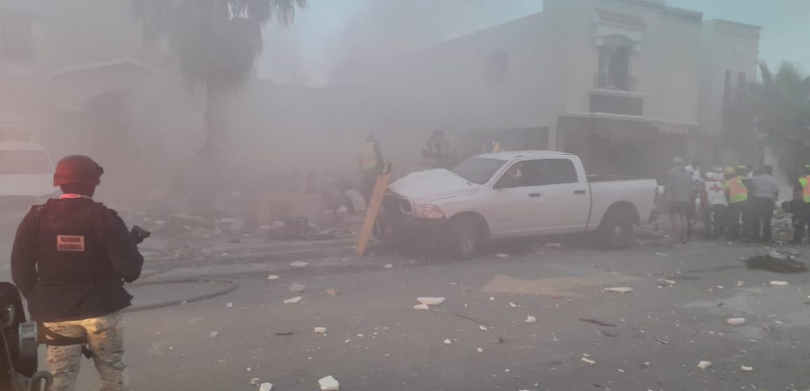 Explota casa de policías en Saltillo; deja tres elementos muertos