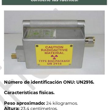 Alertan por robo de fuente radioactiva, altamente peligrosa en Edomex