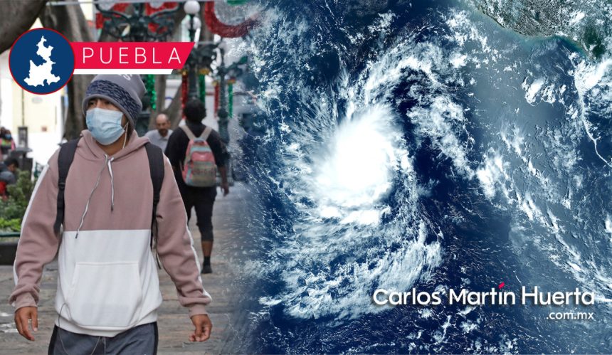 Alerta en Puebla: Frente frío 13 trae lluvias intensas, vientos fuertes y descenso de temperatura