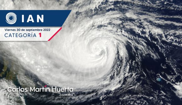 Huracán Ian toca tierra en Carolina del Sur siendo categoría 1