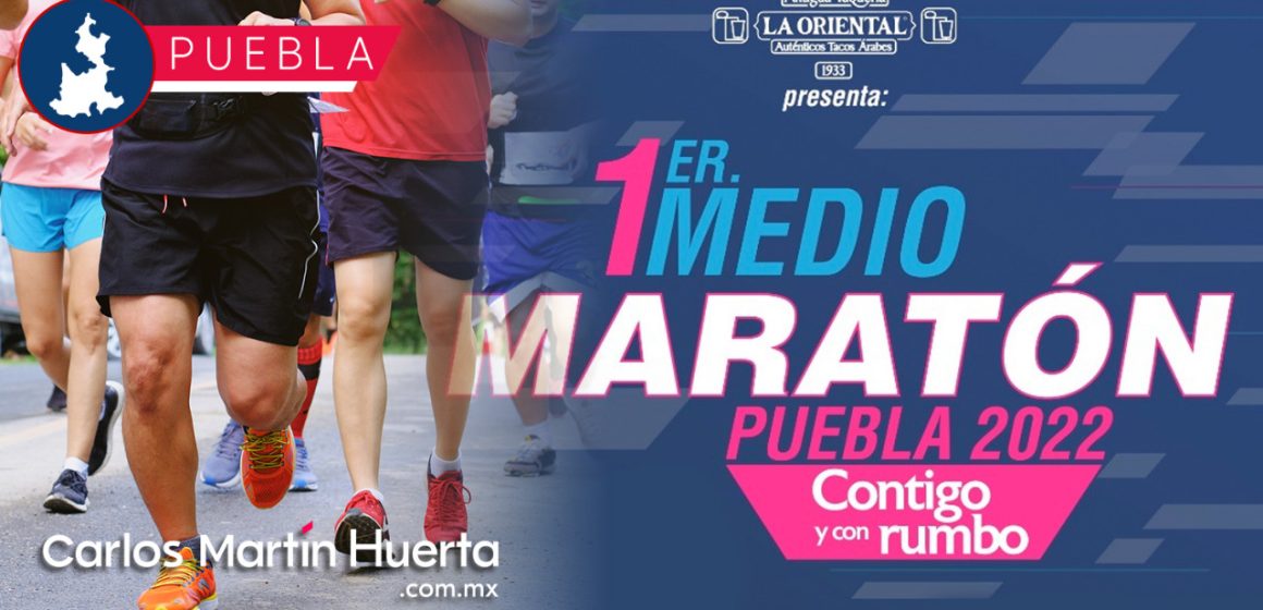 Anuncian primer Medio Maratón de Puebla