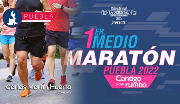 Anuncian primer Medio Maratón de Puebla