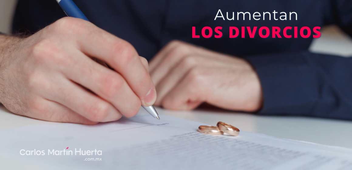 Aumentan 61% divorcios en México: INEGI