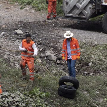 OOSL retira más de tres toneladas de residuos sólidos de Puente Negro