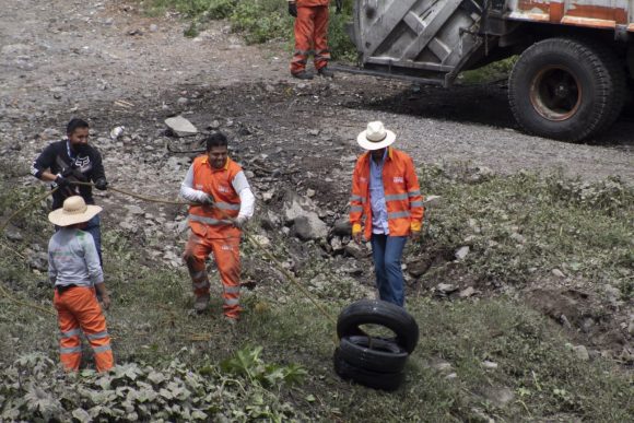 OOSL retira más de tres toneladas de residuos sólidos de Puente Negro