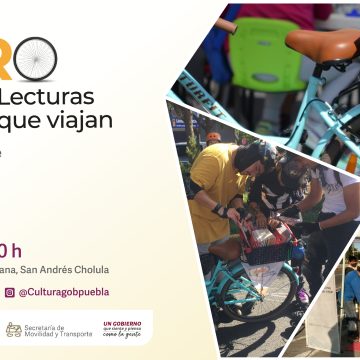 Promoverá Cultura lectura en la Vía Recreativa Metropolitana de San Andrés Cholula