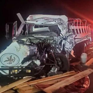 Accidente en carretera Oaxaca deja 50 heridos de GN y una persona fallecida