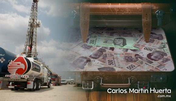 Empleados de Pemex encuentran maleta con 2.5 mdp; gobierno federal se lo queda