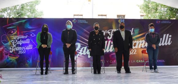 Norma Layón encabeza inauguración del 12° Festival Calpulli Texmocalli