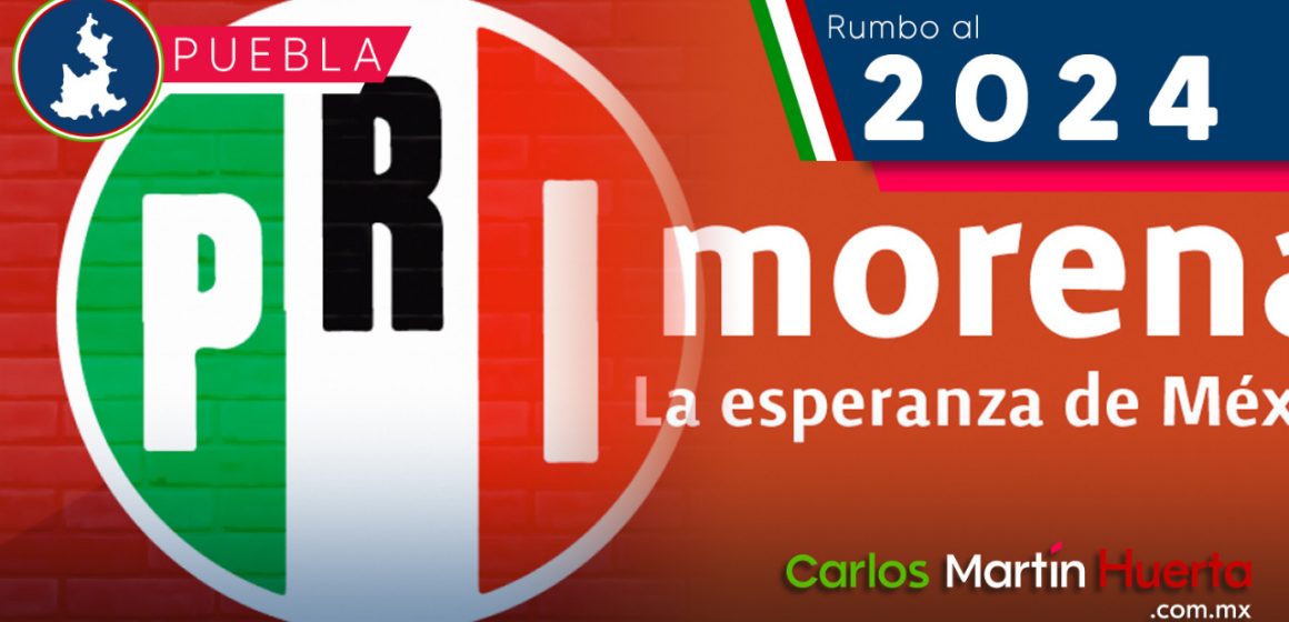 ¿Alianza PRI-Morena en Puebla para 2024?; no lo descartan