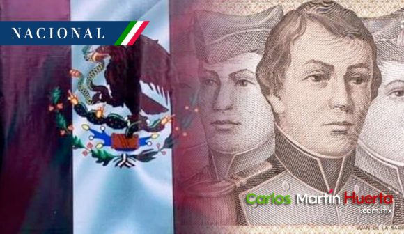 Gobierno de Nayarit conmemora a Niños Héroes con banderas de México color Morena
