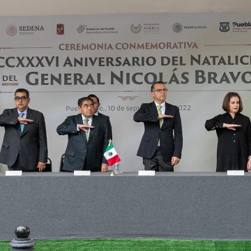 Promueve Gobierno Estatal respeto a historia de México, conmemora natalicio de Nicolás Bravo