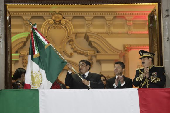 Celebra Puebla CCXII aniversario del Grito de Independencia