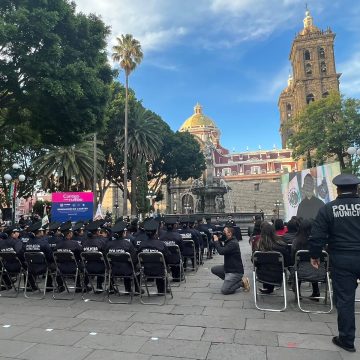 Se gradúan 52 cadetes de la Policía Municipal de Puebla