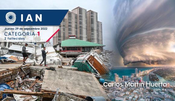 Florida reporta dos muertes, estarían relacionadas con el huracán Ian