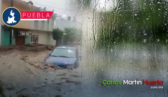 Fuerza de la lluvia provocó desbordamientos e inundaciones en la Mixteca