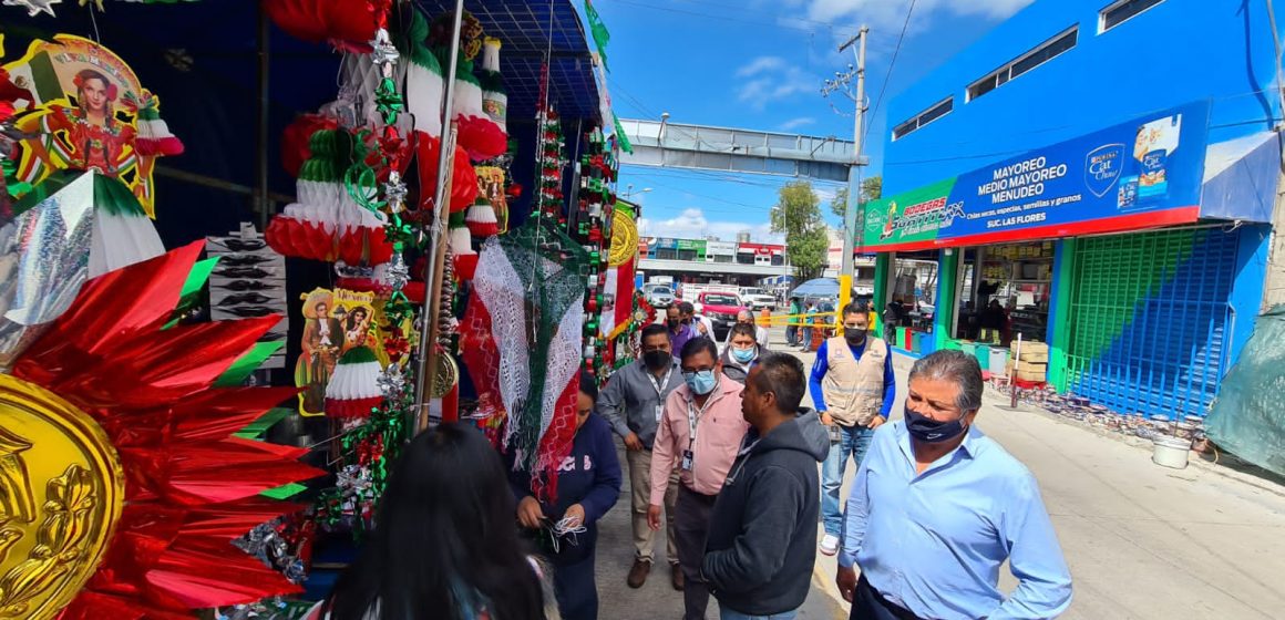 Ayuntamiento de Puebla retira 15 kilos de pirotecnia en Central de Abasto