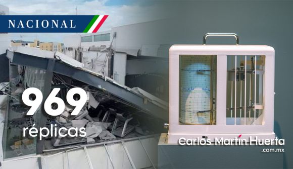 Suman 969 réplicas por el sismo magnitud 7.7