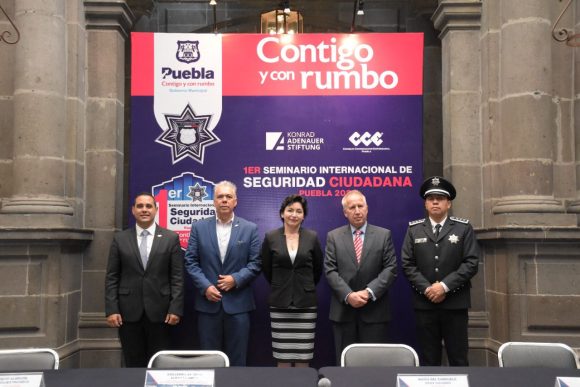 Ciudad de Puebla será sede del primer Seminario Internacional de Seguridad Ciudadana