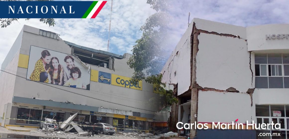 Evaluación de daños por sismo 7.7 se concentra en Colima y Michoacán