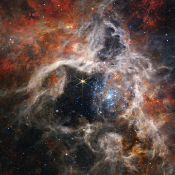 Telescopio James Webb capta nuevos detalles de la Nebulosa de la Tarántula