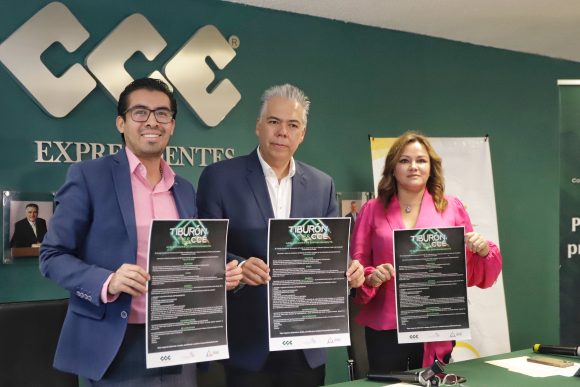Lanza CCE Puebla versión local del reality Shark Tank para impulsar el talento emprendedor