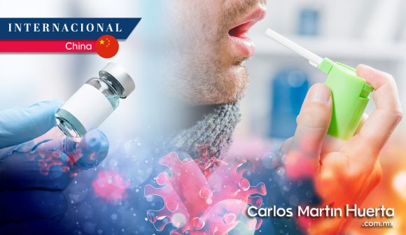Aprueba China primera vacuna inhalable contra Covid-19