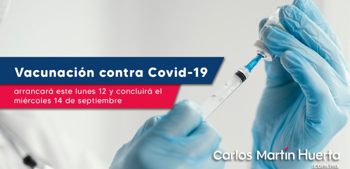 Inicia vacunación contra Covid-19 en 58 municipios de Puebla