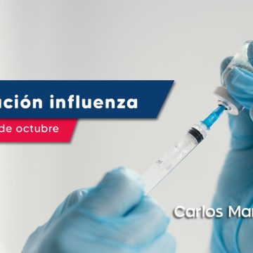 Campaña de vacunación contra Influenza iniciará el 3 de octubre