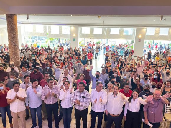 0d30646a-8434-4243-85cf-f62201457d34 Convoca Sergio Salomón a morenistas a luchar para que no regrese el mal pasado