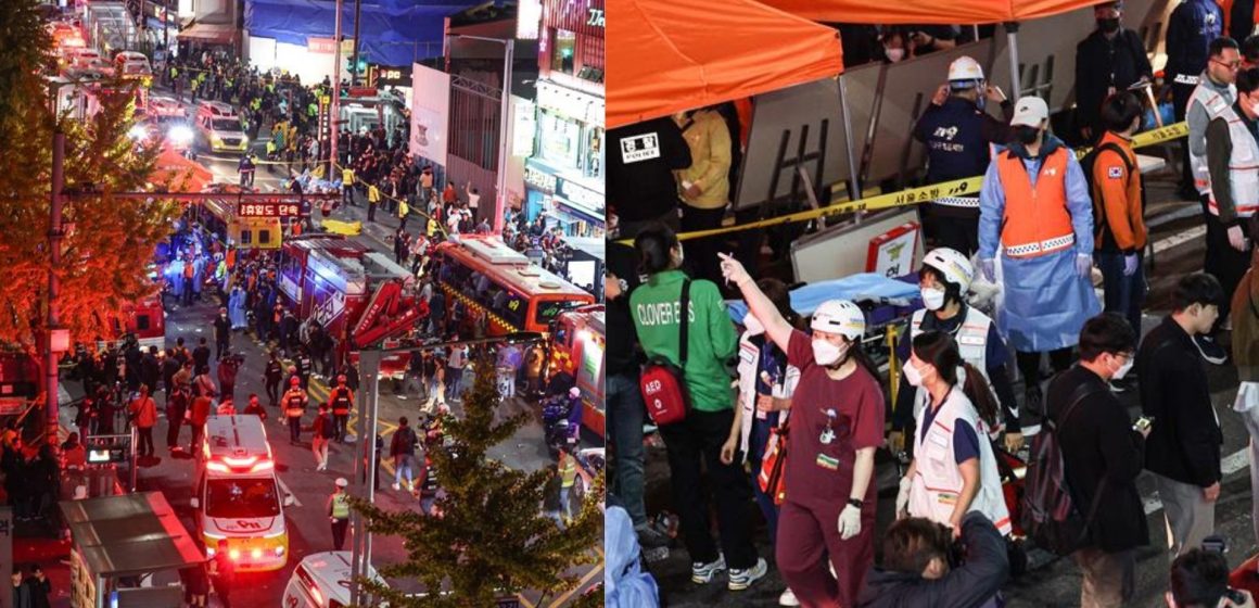 Sube a 146 muertos estampida por festejos de Halloween en Seúl