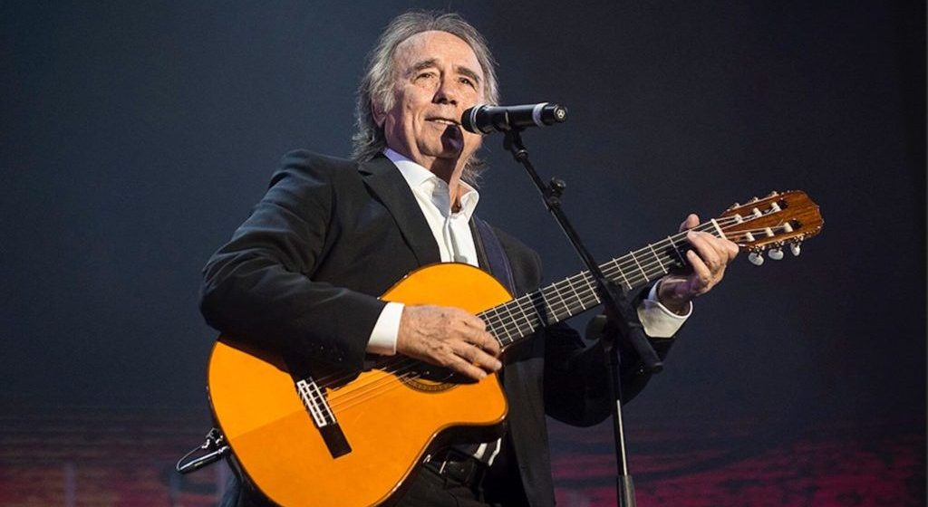 Se retira de los escenarios Joan Manuel Serrat con concierto gratuito en el Zócalo de CDMX