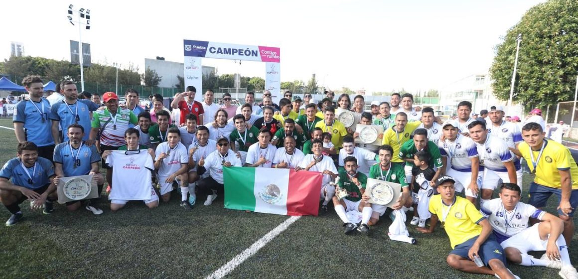 México campeón del International Cup de Fútbol 7 en Puebla