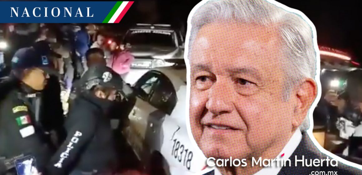 AMLO destaca detención de policías estatales de Puebla y Veracruz por parte de la GN