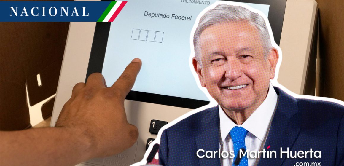 AMLO pide considerar voto electrónico como en Brasil