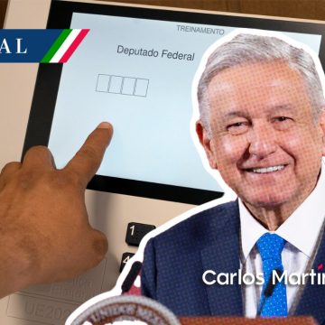 AMLO pide considerar voto electrónico como en Brasil